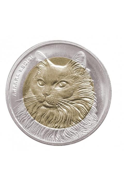 Darphane Ankara Kedisi Bimetal Hatıra Para