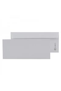 Asil Diplomat Zarf Beyaz 110 Gr 10.5 Cm X 24 Cm 100'lü Paket
