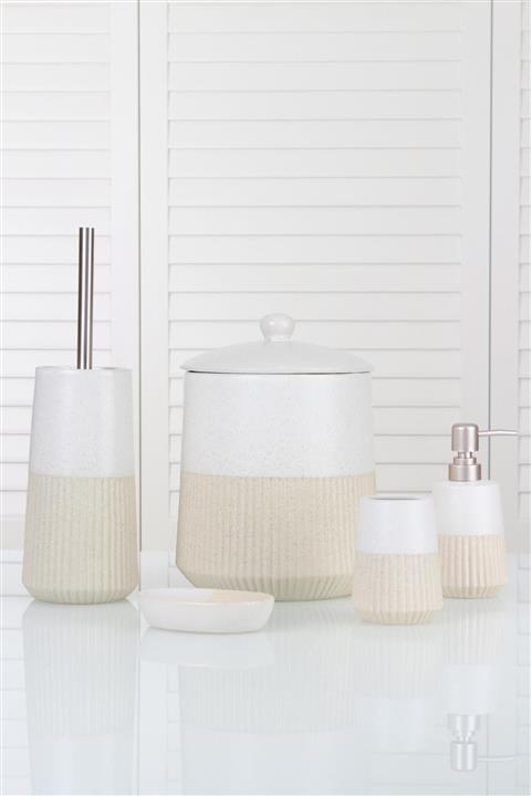 ACAR Ellis 5li Seramik Banyo Seti - Beyaz