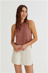 Pull & Bear Elastik Belli Basic Şort