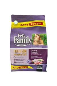 Pets Family Premium Gurme Lezzetli Yetişkin Kedi Maması 3200 G