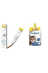 Gimcat Kitten Paste Calsium Yavru Kediler Için Vitamin Macunu 50 Gr + Yoğurt 150 Gr.