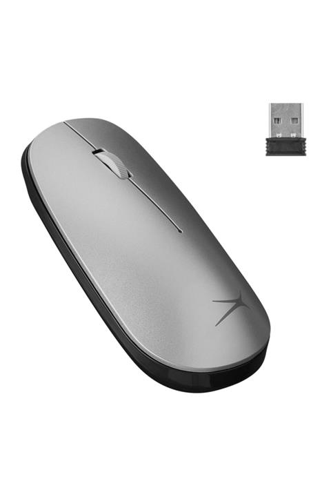 Altec Lansing Albm7305 Gümüş 2.4ghz Usb 1600dpı Alkalin Pilli Kablosuz Mouse