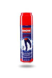 SHOW Lacivert Fırça Kapaklı Süet & Nubuk Renk Yenileyici Sprey - 250ml