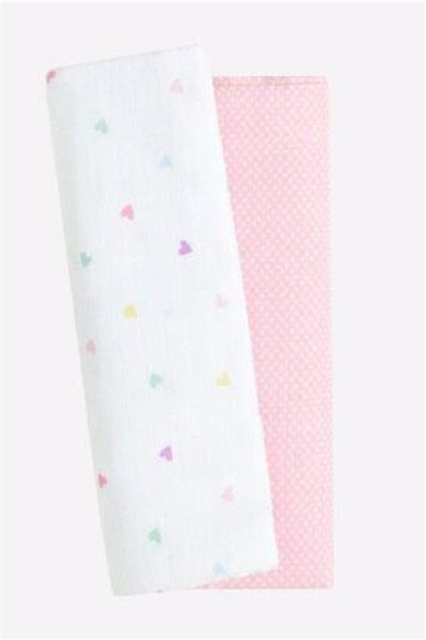 Eflatun Mothercare 2'li Desenli Çok Amaçlı Müslin Bezi Ve Örtüsü