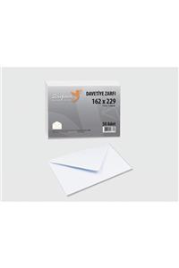 Zarfsan Davetiye Zarfı 16,2x22,9 Cm 110 Gr 1.hamur 50 Adet