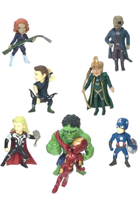 VOX 3d Magnet Avengers 8'li Magnet Set