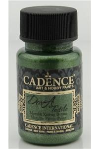 Cadence Metalik Kumaş Boyası Yeşil 50 Ml