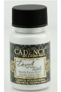 Cadence Metalik Kumaş Boyası Inci 50 Ml