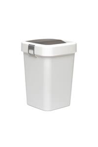 Motek Comfort Dust Bin Çöp Kovası (BEYAZ) - 18 Lt