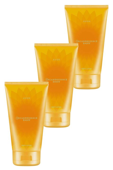 AVON Incandessence Enjoy Vücut Losyonu 150 Ml. Üçlü Set