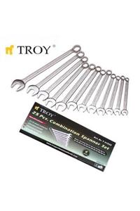 TROY 21512 Kombine Anahtar Takımı (12 Parça, 6-22mm)