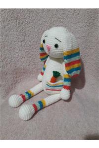 İpek Halı Amigurumi Oyuncak Tavşan