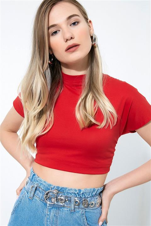 Vis a Vis Kadın Şeffaf Gümüş Kuş Gözü Detay Kemer