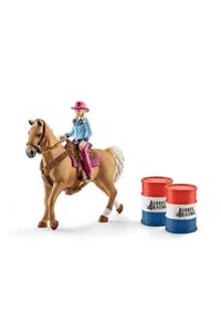 SCHLEICH Rodeo Yapan Kız Kovboy 41417