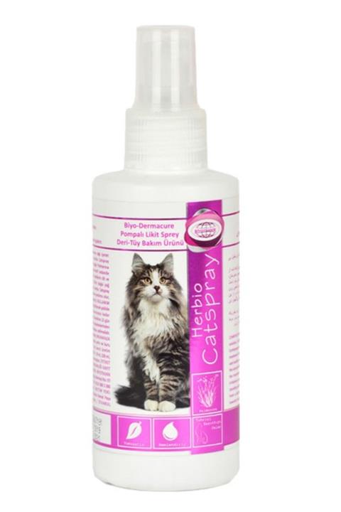 Biyoteknik Herbio Catspray Deri Ve Tüy Sağlığı Koruyucu Kedi Spreyi 100 Ml.