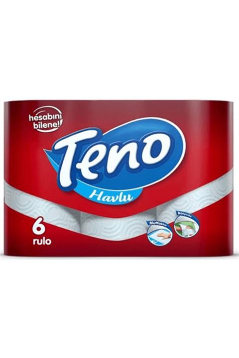 Teno Kağıt Havlu 6 Rulo