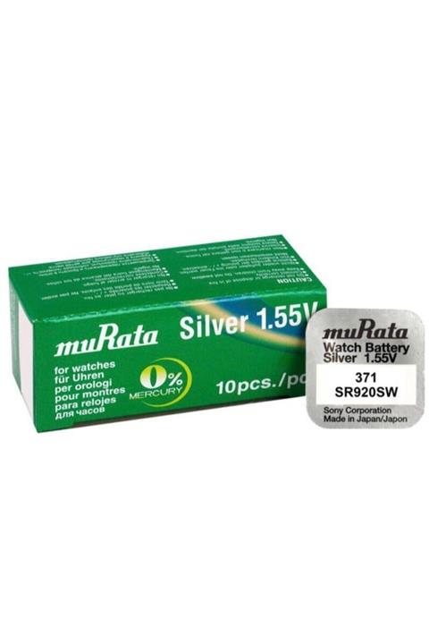 MURATA Sr920 Sw 371 Numara Saat Pili 1.55v