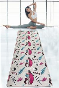 Chilai Home Muhka Djt 60x200 Cm Yoga,spor,fitness,pilates Halısı Yoga Matı Yıkanabilir Kaymaz