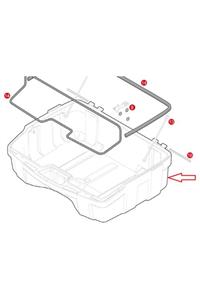 Givi Gıvı Z2061fnm Çanta Alt Kabuk Komple Trk46