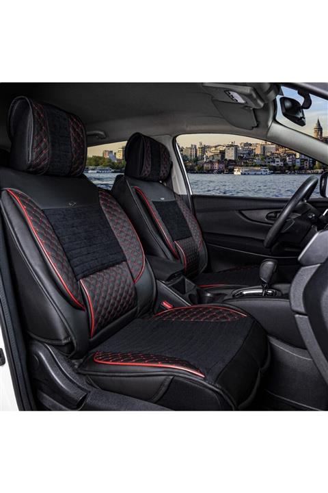 Stil Fiat Egea Sedan Lüks Deri Oto Koltuk Kılıfı