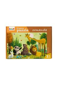 eolo yayınları Ormanda 24 Parça Yer Puzzle