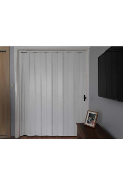 FARAN DEKORASYON Beyaz Camsız Akordiyon Kapı 160*230