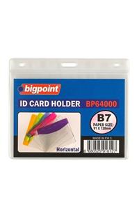 Bigpoint Korumalı Kart Poşeti Yatay B7 (128x91mm) 10`lu Paket