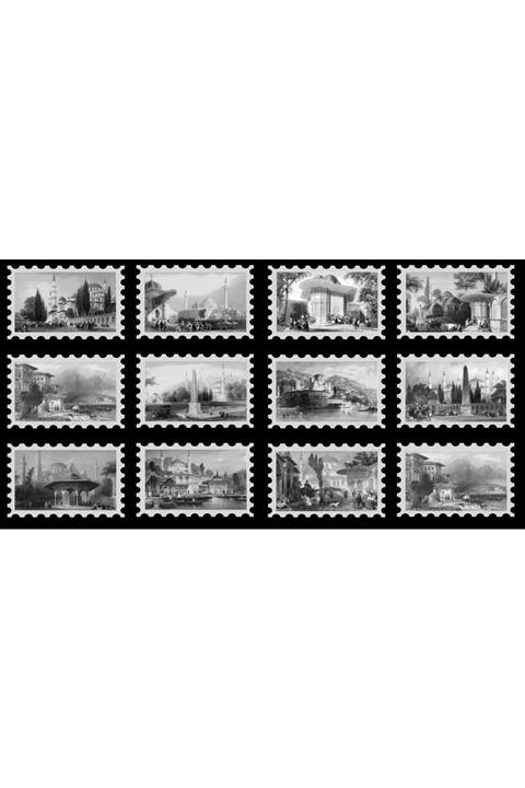 TELLGRAF Pul Şeklinde Sticker