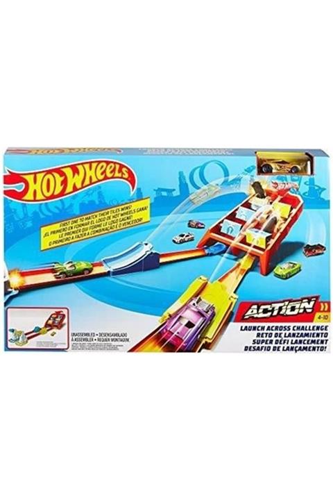 HOT WHEELS Hot Wheels Yüksek Skor Atlayışı Yarış Seti Gbf89