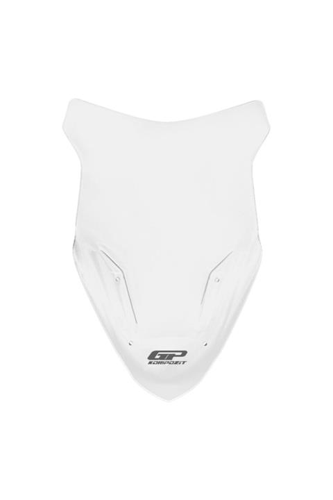 GP KOMPOZİT Yamaha Nmax 125-155 2015-2020 Uyumlu Spor Ön Cam Şeffaf 54 Cm