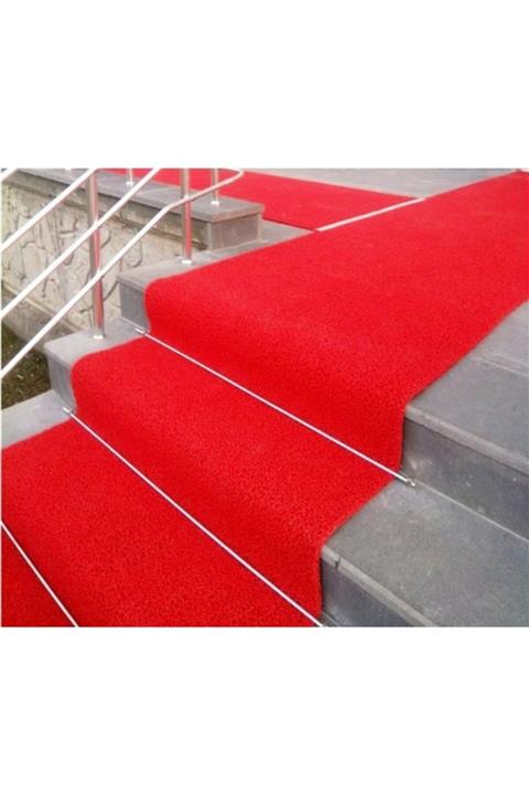 COLOURMAT Dış Mekan Kıvırcık Halı 14 Mm Kaymaz Kaydırmaz Paspas - En: 100 - Boy: 700 Cm