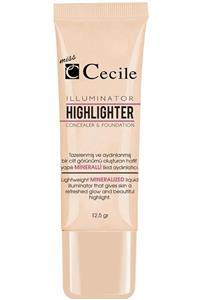 Cecile Marka: Illuminator Highlighter Concealer & Foundation 04 Natural Pinky Kategori: Makyaj Bazı