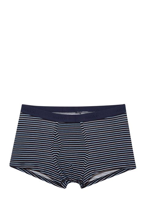 Mavi Erkek Çizgili Lacivert Boxer 092452-33648