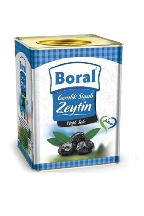 boral zeytin Gemlik Siyah Zeytin 5 Yıldız 9 kg 261-290 Kalibre