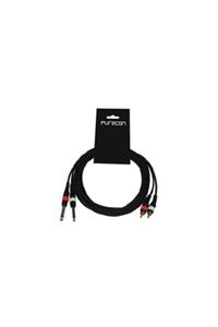 Purecon Pc-2rm- 2jm6/3 2x6,3 Jack Erkek Mono-2xrca Erkek 3 Metre