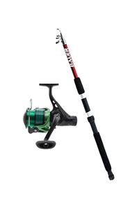 BAUER Başlangıç Seti Teni Pegasus 240 Cm 75-150gr Charisma Green Misinalı (hediyeli)