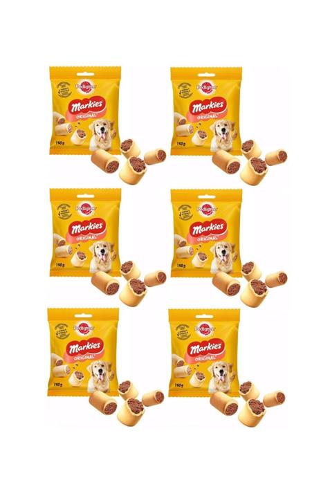Pedigree Markies Orijinal Köpek Ödül Bisküvisi 150 gr 6 Adet