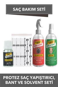 Walker Tape Performance Hold Ultra Bond 10ml & Cilt Ve Protez Saç Solventi & Ultra Hold 36 Adet Düz