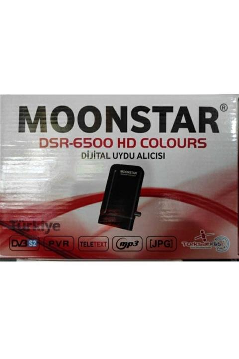 Moonstar Dsr-6500 Hd Colours Dijital Uydu Alıcısı