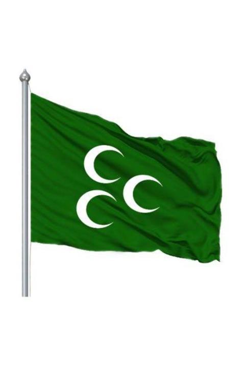 d&d plus Üç Hilal Bayrağı 4x6 Metre 400x600 Cm