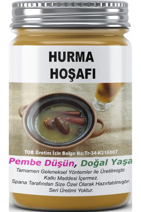 SPANA Ev Yapımı Katkısız Hurma Hoşafı 500ml