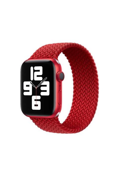 WIWU Watch 38mm Uyumlu Wiwu Braided Solo Loop Medium Kordon