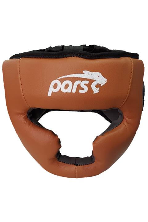Pars Protec Tam Koruyucu Kapalı Antrenman Kaskı Kahverengi
