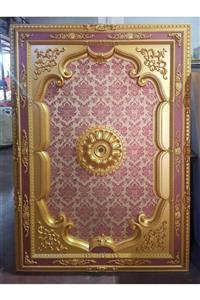 SepetteBiz Decogold Dikdörtgen Altın Saray Tavan 140x200 cm