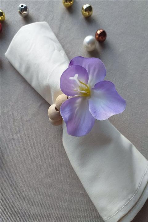 ESanat Evi 6 Adet Sun Flower Peçete Yüzüğü