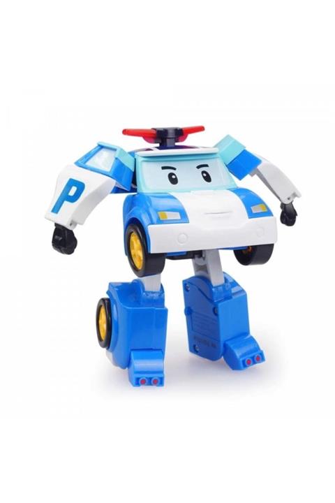 Burnis Toy Özel Robocar Poli Robot Işıklı Figür Poli Hediyelik