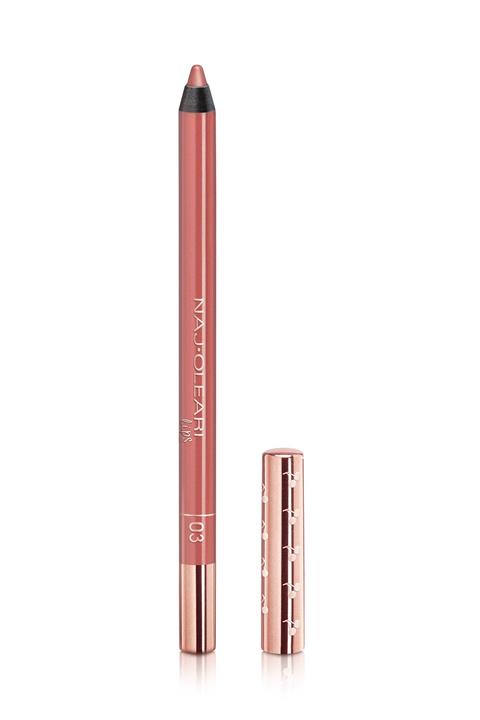 NAJ OLEARI Perfect Shape Lip Pencil Vintage Pink Pembe Dudak Kalemi