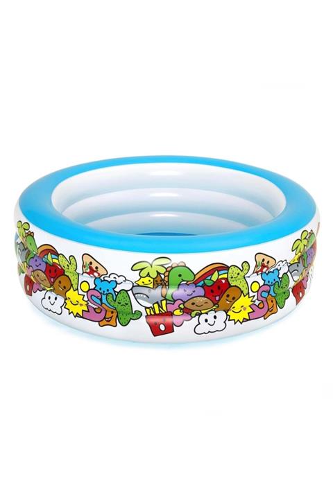 Burnis Toy Özel Bestway Şişme Jumbo Desenli Havuz 51121 Hediyelik