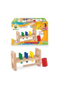 WOODOY Ahşap Tak Çak Oyunu Bebek Aktivite Oyuncağı